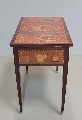 Coiffeuse Louis XVI en Marqueterie XVIIIe