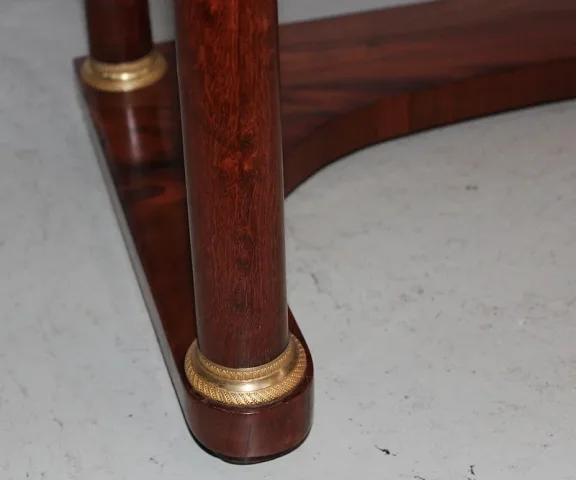 FRENCH EMPIRE PERIOD CONSOLE TABLE