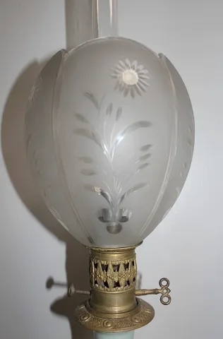 COPPIA DI LAMPADE OLIO