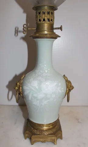 COPPIA DI LAMPADE OLIO
