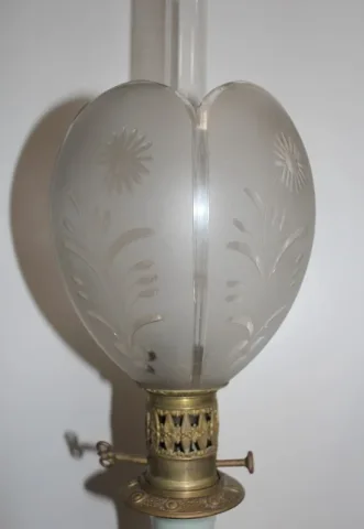 COPPIA DI LAMPADE OLIO