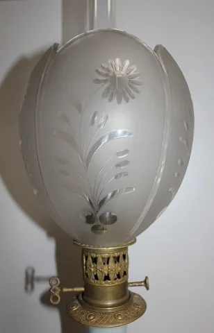 COPPIA DI LAMPADE OLIO