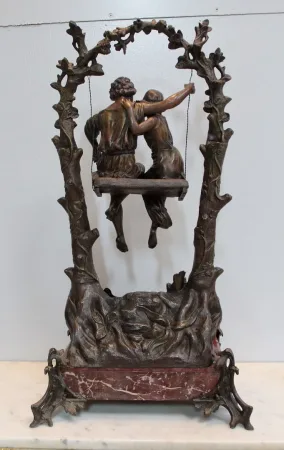 SPELTER SKULPTUR