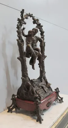 SPELTER SKULPTUR