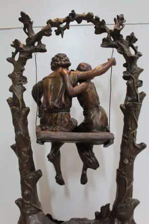 SPELTER SKULPTUR
