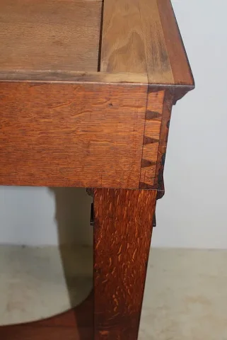 Console Restauration en Acajou XIXe