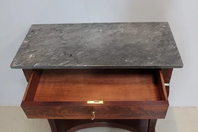 Console Restauration en Acajou XIXe