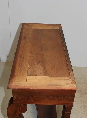 Console Restauration en Acajou XIXe
