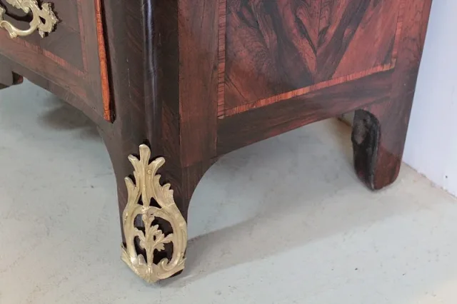 Commode Louis XIV - Louis XV en Marqueterie XVIIIe