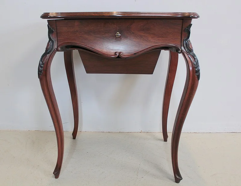 LOUIS XV STYLE WORK TABLE