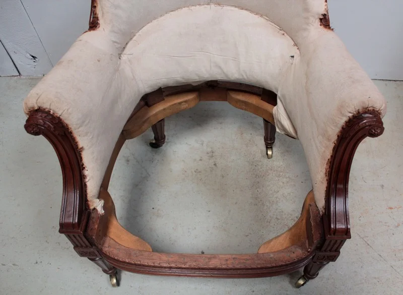 LOUIS XVI STYLE ARMCHAIR