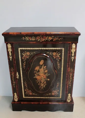 Paire de Meubles NAPOLEON III Marqueterie XIXe
