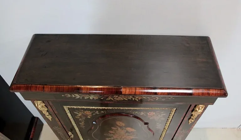 Paire de Meubles NAPOLEON III Marqueterie XIXe