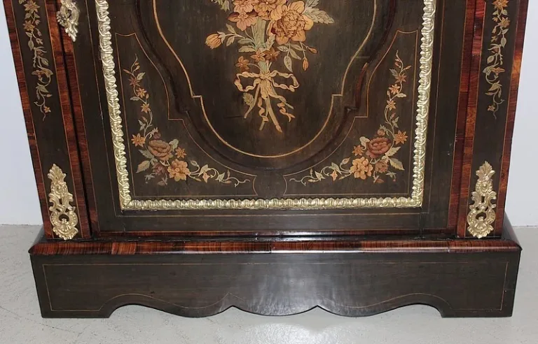 Paire de Meubles NAPOLEON III Marqueterie XIXe