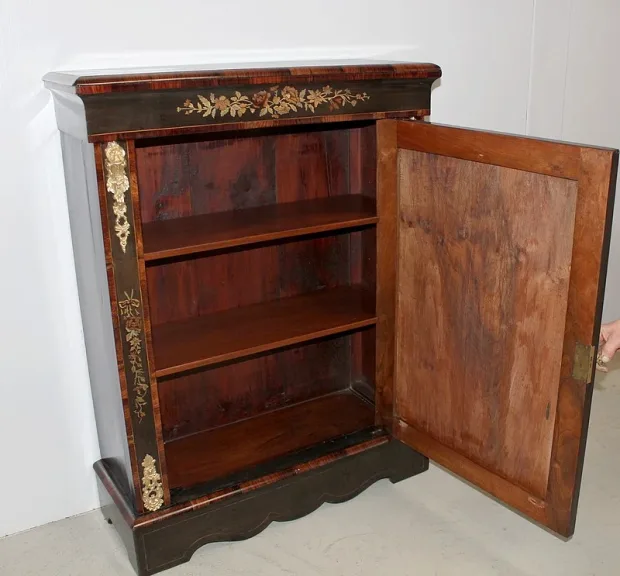 Paire de Meubles NAPOLEON III Marqueterie XIXe