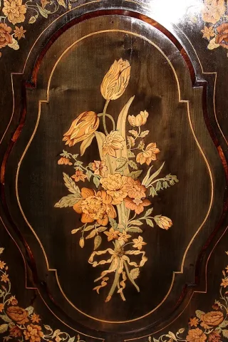 Paire de Meubles NAPOLEON III Marqueterie XIXe