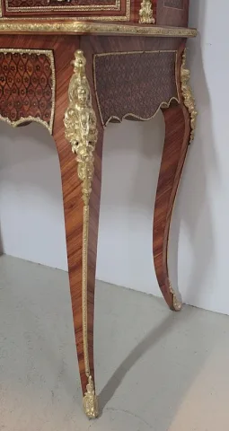"Bonheur du Jour" NAPOLEON III  en Marqueterie XIXe