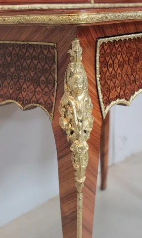 "Bonheur du Jour" NAPOLEON III  en Marqueterie XIXe
