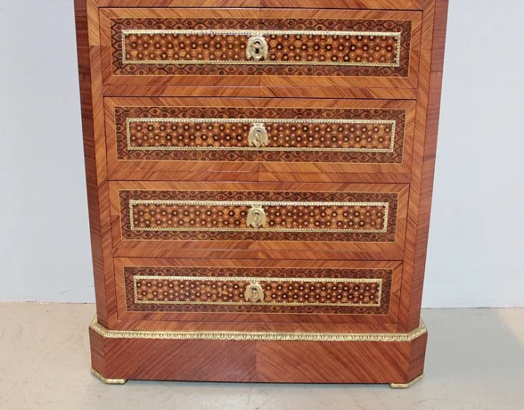NAPOLEON III ZEITKASTEN DER SCHUBLADEN