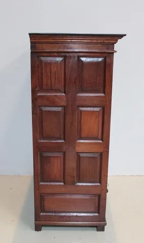 Petite Armoire à Epices goût Louis XIV en Teck INDE XIXe