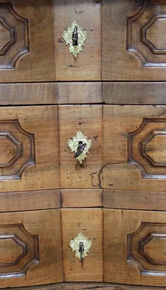 Commode REGENCE en Noyer XVIIIe