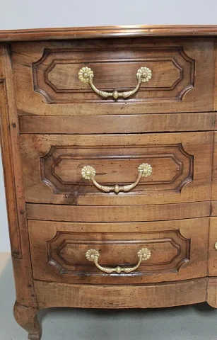 Commode REGENCE en Noyer XVIIIe