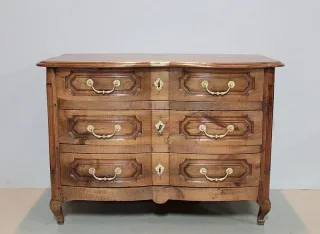 Commode REGENCE en Noyer XVIIIe