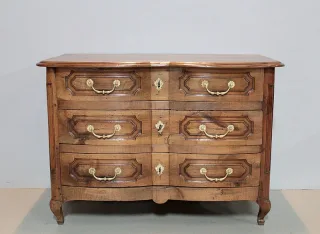 Commode REGENCE en Noyer XVIIIe