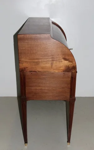 Bureau Cylindre Louis XVI en Acajou XVIIIe