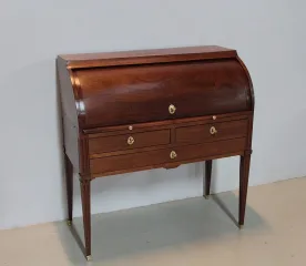 LOUIS XVI PERIOD CYLINDER TOP DESK
