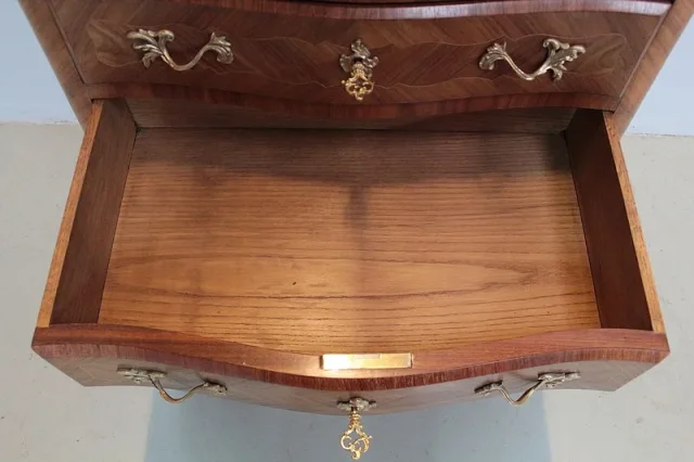 Secrétaire Style Louis XV en Marqueterie XXe