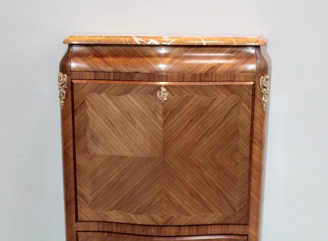 Secrétaire Style Louis XV en Marqueterie XXe