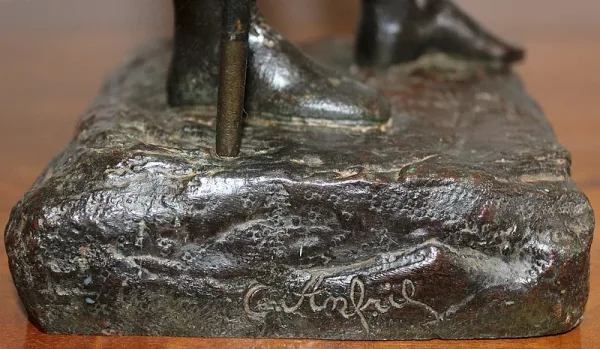 BRONZE SIGNED C. ANFRIE