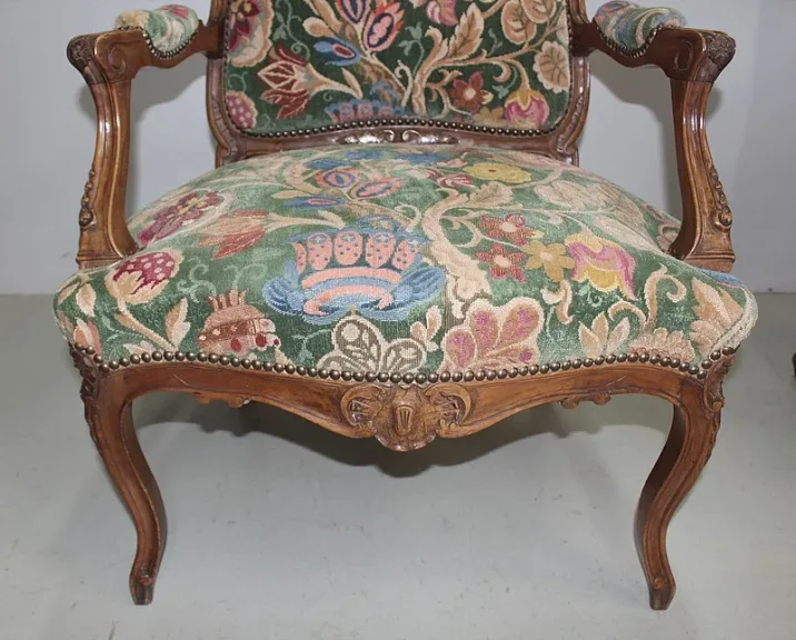 LOUIS XV STYLE CHAIRS