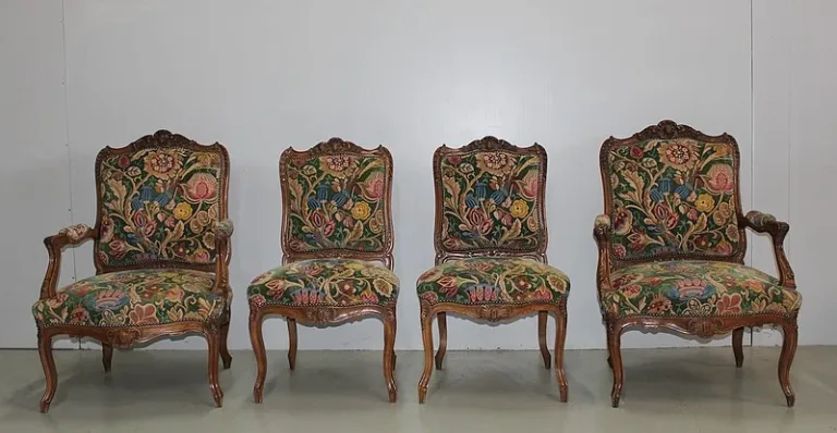 LOUIS XV STYLE CHAIRS