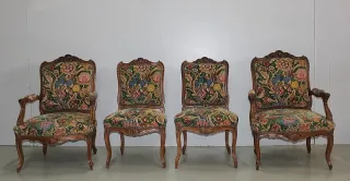 LOUIS XV STYLE CHAIRS