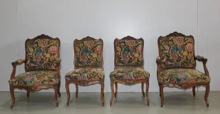 LOUIS XV STYLE CHAIRS