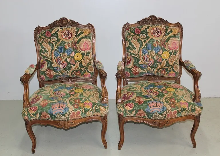 LOUIS XV STYLE CHAIRS