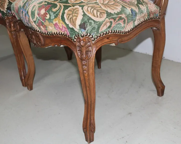 LOUIS XV STYLE CHAIRS