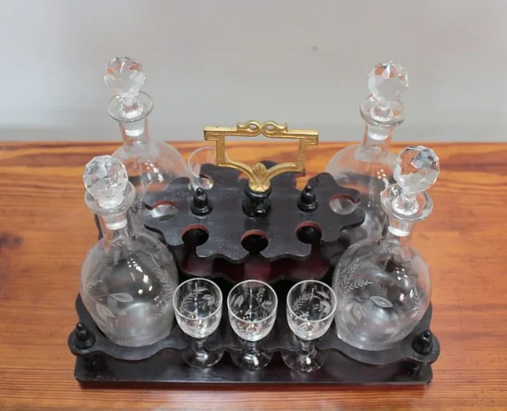 NAPOLEON III PERIODE DEKANTERBOX