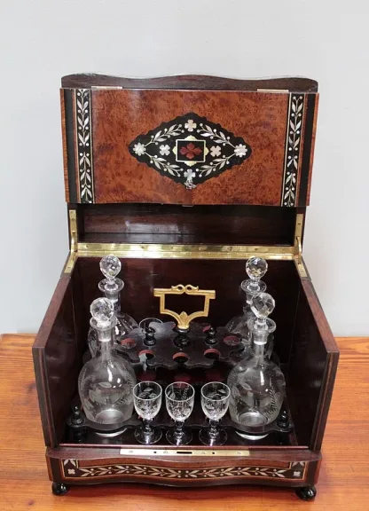 NAPOLEON III PERIODE DEKANTERBOX