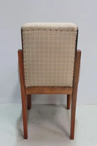 Suite de 4 Chaises en Noyer ART-DECO