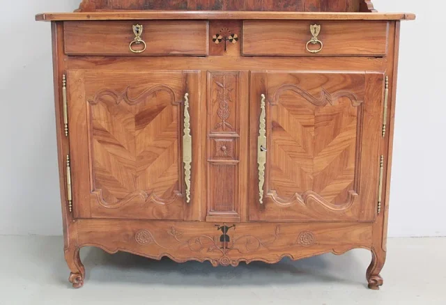 Buffet-Vaisselier en Merisier XIXe