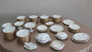 LUNEVILLE PORZELLAN ABENDESSEN