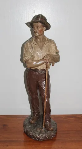 Plâtre signé "JOLIVEAUX" XXe