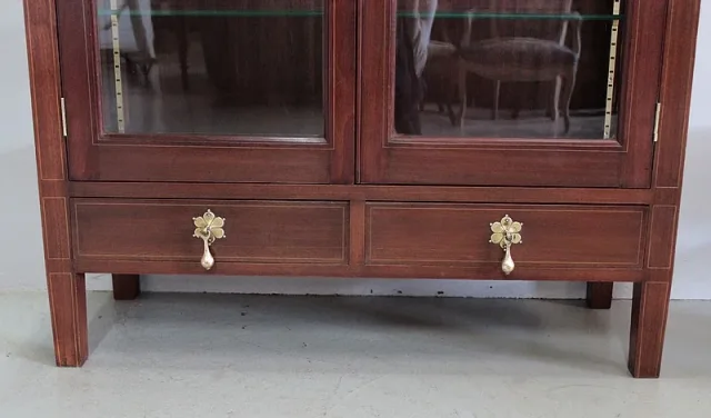 ARMADIO DI VISUALIZZAZIONE DI STILE LOUIS XVI