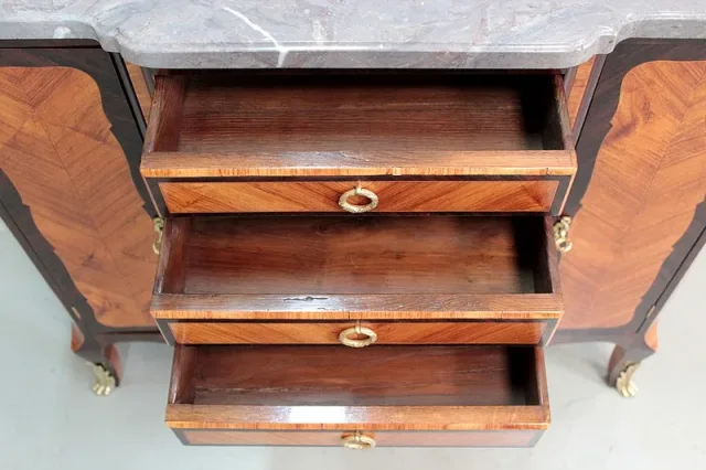 Meuble d'Entre-deux Louis XV-Louis XVI  XIXe