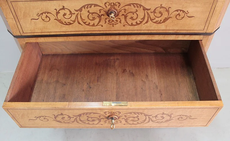 Commode Psyché Ecritoire CHARLES X  XIXe