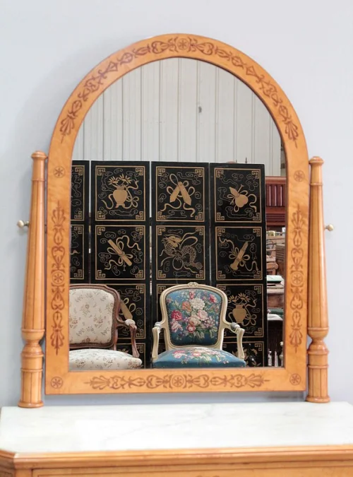 Commode Psyché Ecritoire CHARLES X  XIXe