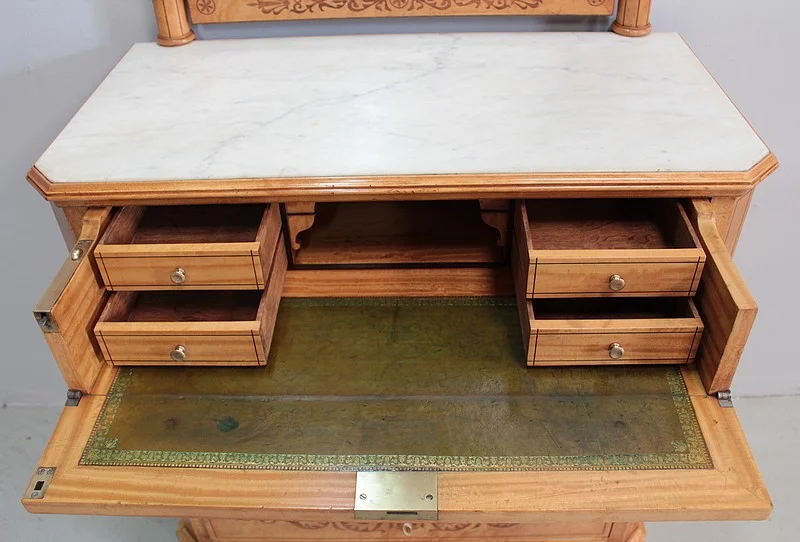 Commode Psyché Ecritoire CHARLES X  XIXe